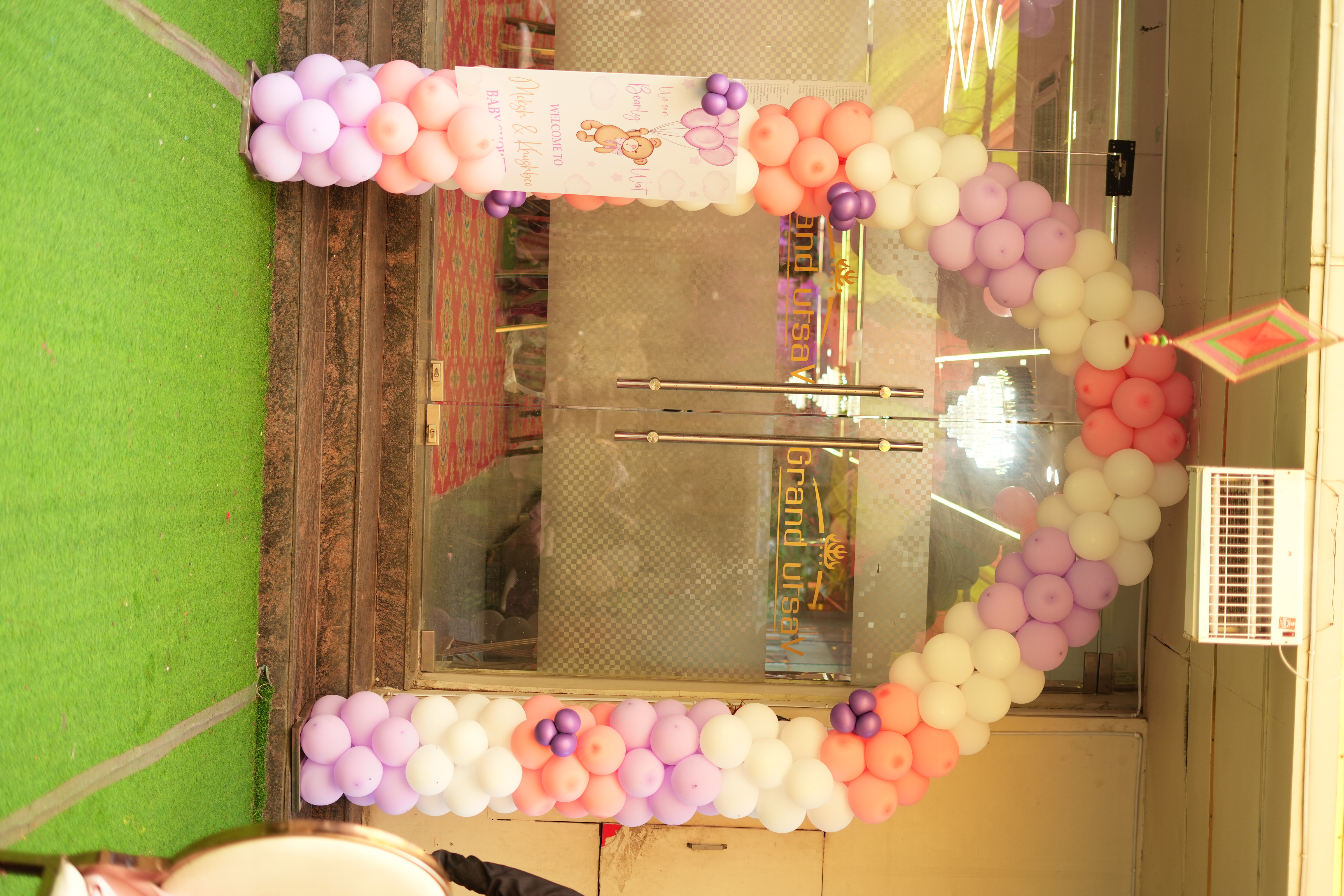  baby shower theme  entrance